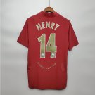 Arsenal Home Jersey 2005 06 Thierry Henry Final Game
