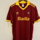 AS Roma FC Retro Home Soccer Jersey Mens