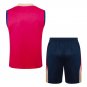 Barca Short Tank Top 2024 2025 Light Red