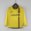 Barcelona Away Long Sleeve Jersey 2008 09