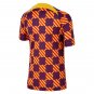 Barcelona Youth Pre-Match Top - Yellow