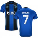 Brooks #7 Bournemouth AFC Away Jersey 2025 26 Adults
