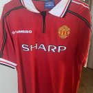 Cantona #7  Manchester United 1998 99 Home Jersey