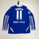 Chelsea 11 12 Home Jersey Long Sleeve – Drogba #11