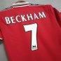 David Beckham Manchester United 98 99 Retro Home Jersey
