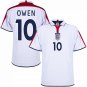 England Retro Home Owen 10 Jersey 2004-2005