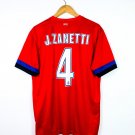 INTER MILAN 2012 2013 AWAY SHIRT #4 J. ZANETTI