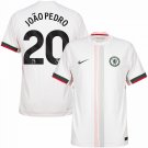Joao Pedro 20 Chelsea Home  Jersey 2025-2026 (Premier League)