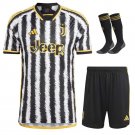 JUVENTUS HOME KIDS KIT 2023 2024