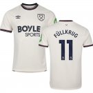 L.FULLKRUG #11 West Ham United FC Away Jersey 2025 26 Adults