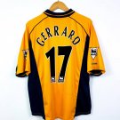 LIVERPOOL 2000 2001 AWAY SHIRT #17 GERRARD
