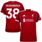 Liverpool Home Gravenberch 38 Jersey 2025-2026 (Premier League)