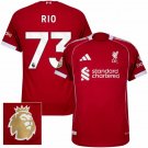 Liverpool Home Rio 73 Jersey Premier League Champions 2025-2026