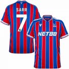 Macron Crystal Palace Home Sarr 7 Jersey 2025-2026
