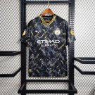 Manchester City 2023 Black Gold Winners Special Edition Black Soccer Football 23 24 Jersey Shirt