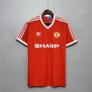 MANCHESTER UNITED 1983 -1984 HOME RETRO FOOTBALL SHIRT