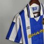 Manchester United 1994-1996 Retro Away Blue Soccer Jersey