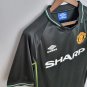 MANCHESTER UNITED TREBLE 3RD KIT RETRO JERSEY 1998 1999