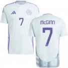 McGINN #7 Scotland Away Jersey 2024 Adults