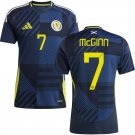 McGINN #7 Scotland Home Jersey 2024 Adults