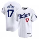 Men Shohei Ohtani #17 Los Angeles White Jersey Stitched NEW