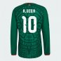Men's adidas A. Vega Mexico Long Sleeve Home Jersey 2026