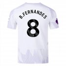 Men's adidas B. Fernandes 8 Manchester United Away Jersey 25 26