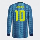 Men's adidas James Colombia Long Sleeve Away Jersey 2026