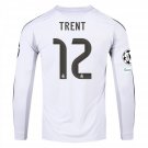 Men's adidas Trent Real Madrid Long Sleeve Home Jersey 25 26