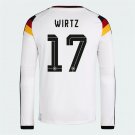 Men's adidas Wirtz Germany Long Sleeve Home Jersey 2026