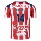 Men's Puma Chicharito 14 Chivas Home Jersey 25 26