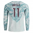 Men's Puma Felix 11 Portugal Long Sleeve Away Jersey 2026