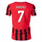Men's Puma Gimenez AC Milan Home Jersey 24 25