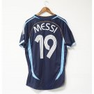 Messi Argentina Soccer Jersey 19 2006 Away Retro Rare Soccer Vintage Shirt