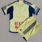 New York Red Bulls Jersey Kids 23 24 Away Soccer Shirt Kids Jersey