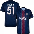 PSG Home Pacho 51 Jersey 2025-2026 (Champions League)