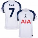 Tottenham Home Son 7 Jersey 2025-2026 Premier League