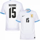 Uruguay Away Valverde 15 Jersey 2024-2025