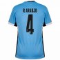 Uruguay Home R.Araujo 4 Jersey 2025
