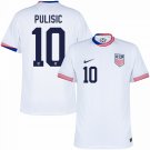 USA Home Pulisic 10 Jersey 2024-2025