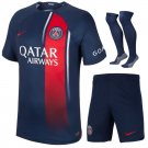 PSG HOME CHILDREN'S KIT SHIRT 2023 2024