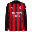 Puma AC Milan Home Long Sleeve Jersey 2025-2026