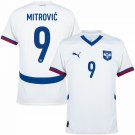Puma Serbia Away Mitrović 9 Jersey 2024-2025