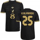 R.ALVARADO #25 Mexico Gold Jersey 2025 Adults