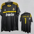 RAEL MADRID 08 09 Black IKER CASILLAS # 1 -  USA