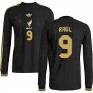 RAUL #9 Mexico Gold Long Sleeve Jersey 2025 Adults