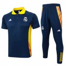 Real Madrid Polo Tracksuit 2024 2025 Dark Blue