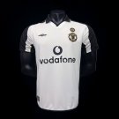 Retro Manchester United 100th Anniversary Edition White 2001 02 Adult Soccer Football Jersey