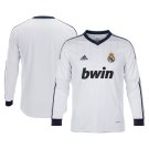 Retro Soccer Jersey Real Madrid Home Long Sleeve 2012 13