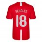 Retro Soccer Jersey SCHOLES #18 Manchester United Home 2007 08 - UCL Final